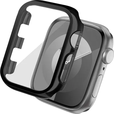 Image de imoshion Full Cover Shiny Hardcase pour l'Apple Watch 1 / 2 / 3 - 38 mm - Noir