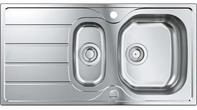Image de Évier en acier inoxydable GROHE K200 500 x 965 mm 31564SD1