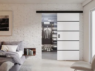 Obrázok produktu pre Posuvné interiérové dvere SANITA 2 - 70 cm, biele