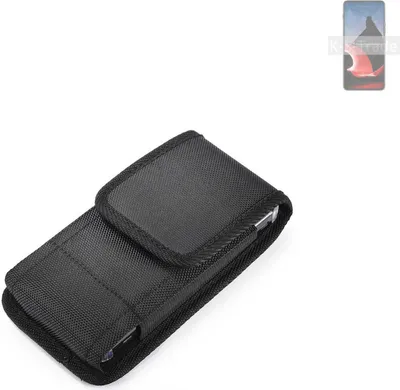 Produktbild von Holster Gürteltasche kompatibel mit Motorola ThinkPhone Holster Gürtel Tasche wasserabweisend Handy Hülle Schutz Hülle Outdoor schwarz K-S-Trade