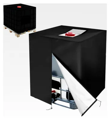 Produktbild von Abdeckung für IBC Tank 1000L wasserdicht mit UV-Schutz und Reißverschluss 420D