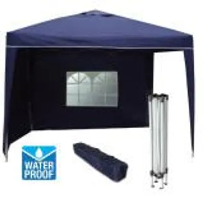 Obrázek produktu pro PU nůžkový altán - 3x3m - modrý Linder Exclusiv