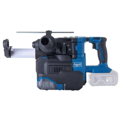 Produktbild von Scheppach Akku-Bohrhammer BC-DH300DFS-X - 20V | 2,8J Schlagkraft | 4440bpm | SDS-Plus | Anti-Vibrationssystem | 360° Zusatzhandgriff | Softgrip