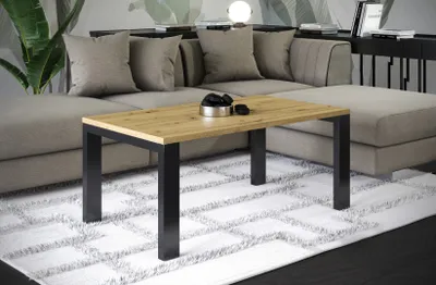 Produktbild von Endo-Möbel Couchtisch Garold 120x80x55 cm Wohnzimmertisch Beistelltisch (Artisan Eiche)