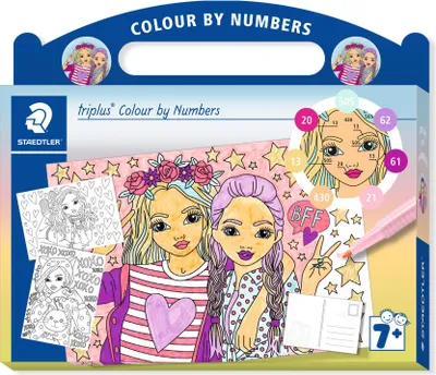 Produktbild von STAEDTLER Malset triplus "Malen nach Zahlen Fashion"