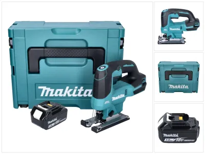 Image de Makita DJV184F1J Scie sauteuse sans fil 18V Brushless + 1x Batterie 3,0Ah + Coffret Makpac - sans chargeur