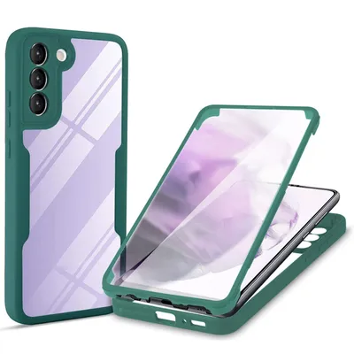 Immagine prodotto di Custodia protettiva per smartphone Samsung Galaxy S22 5G, cover, custodia, bumper, colore: verde