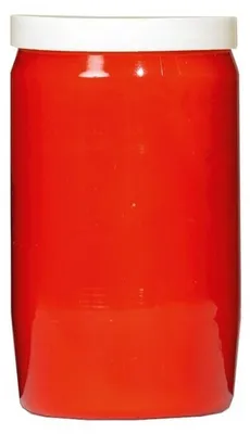 Produktbild von Grabkerze/Gedenklicht - rot - 6 x 10 cm - 9 Tage Brenndauer