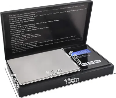 Produktbild von Taschenwaage Feinwaage Digitalwaage Goldwaage 200G/0,01G Präzisionswaage
