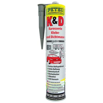 Obrázok produktu pre Lepidlo na karosérie (sivé) / Lepenie a tesnenie / 6x 310ml - PETEC