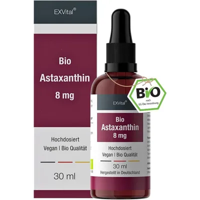 Produktbild von Astaxanthin Tropfen 30 ml von EXVital