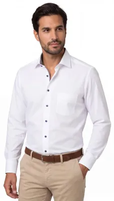 Produktbild von Eterna Modern Fit Hemd weiß langarm