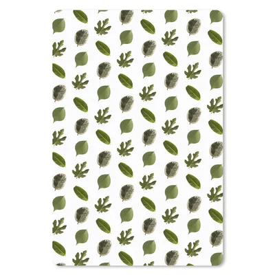 Produktbild von MuchoWow® Mauspad Mousepad Blätter - Grün - Muster 40x60 cm - Mousepads - Maus Mat - Pad - Mausunterlage - Schreibtisch Accesoire