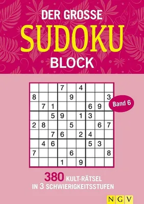 Obrázek produktu pro Der große Sudoku Block Band 6
