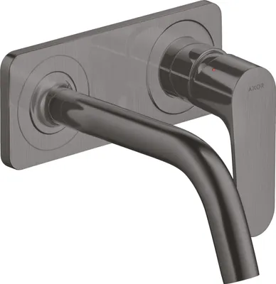 Produktbild von Einhebel-Waschtischmischer AXOR CITTERIO M DN 15 UP m Pl m Ala 167mm bru bl chrome mit Auslauf 167 mm brushed black chrome