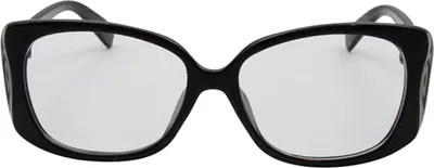 Produktbild von Retro Brille - Nerd - schwarz-transparent