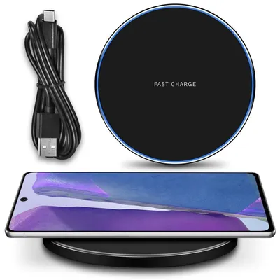 Produktbild von QI Ladematte 15W Ladestation für Samsung Galaxy Note 20 Ultra Ladegerät Laden