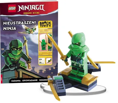 Zdjęcie produktu dla LEGO Ninjago kniha Neohrožení ninjové + Lloyd