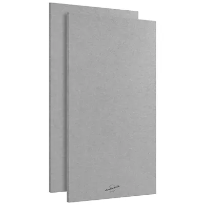 Imagen del producto de Paneles acústicos grandes, 2 unidades, 116 x 58 cm, para absorción de sonido, ideales para oficinas y estudios