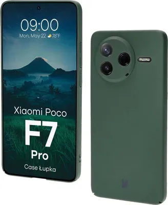 Produktbild von Handyhülle für Xiaomi Poco F7 Pro, Bizon Case Lupka, Grün