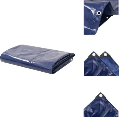 Produktbild von vidaXL Abdeckplane 650 g/m² 3x6 m Blau -  Planen
