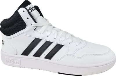 Produktbild von ADIDAS HOOPS 3.0 MID K IG3715 Kinder Sportschuhe - weiß r. 36 ⅔