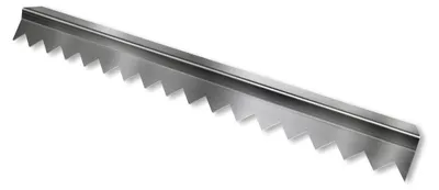 Produktbild von Edelstahl-Entnahmesicherung, Diebstahlschutz für den Briefkasten - gezackter Entnahmeschutz - 330 mm Länge