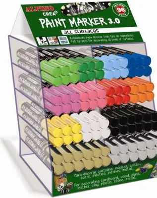 Immagine prodotto di Pennarello artistico acrilico ALPINO 13 colori