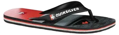 Obrázok produktu pre Quiksilver – Pánske žabky „Molok“ PP13843 (39 EU) (čierna/červená)