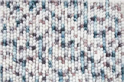 Produktbild von Badteppich Badematte Duschvorleger Mikrofaser Hochflor | flauschig | rutschhemmend | geeignet für Fußbodenheizung | 60x90 cm | Berry