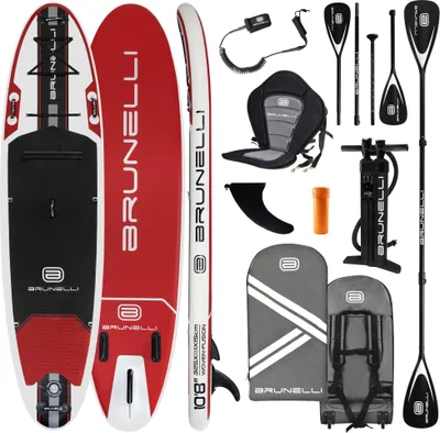 Image de BRUNELLI 10.8 Woven X Fusion : planche de SUP gonflable à double couche