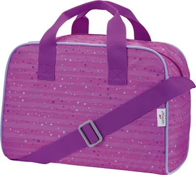 Immagine prodotto di DerDieDas borsa sportiva DerDieDas Sports Bag Purple Unicorn rosa