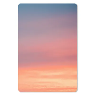 Produktbild von MuchoWow® Mauspad Mousepad Sonne - Himmel - Wolken - Rosa 18x27 cm - Mousepads - Maus Mat - Pad - Mausunterlage