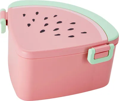 Productafbeelding van Lunchbox voor kinderen, watermeloenprint, 16,4 cm – roze, H&L