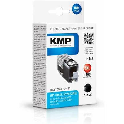 Immagine prodotto di KMP H147 cartuccia d'inchiostro nero sostituisce HP 934XL (C2P23AE)