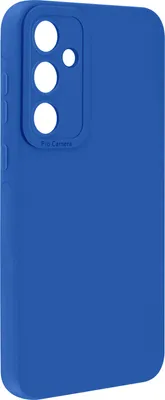 Immagine prodotto di Avizar, Custodia in silicone SoftGlow per Samsung Galaxy A55, fotocamera protetta, blu