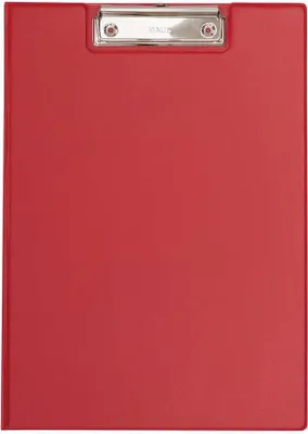 Produktbild von MAUL Schreibmappe A4 Hochformat Karton Folie rot