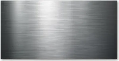 Immagine prodotto di Pannello protettivo per cucina Tulup® in vetro temperato - 100x50 - Protezione anti-schizzi con decoro artistico, texture metallica