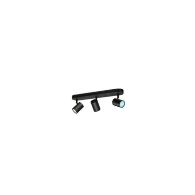 Produktbild von WiZ IMAGEO 3 x einstellbarer Spot, Wi-Fi/Bluetooth, Schwarz, Wi-Fi 4 (802.11n), 802.11b, 802.11g, LED, Metall, GU10