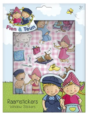 Image de Fien & Teun Raamstickers