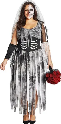 Produktbild von Zombiebraut Zombie Braut Hochzeit Horror Halloween Karneval Fasching Kostüm 44
