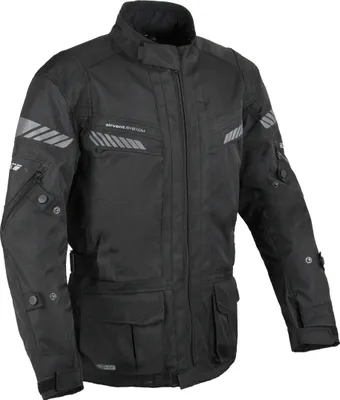 Produktbild von DIFI Explore Aerotex wasserdichte Motorrad Textiljacke, schwarz, M