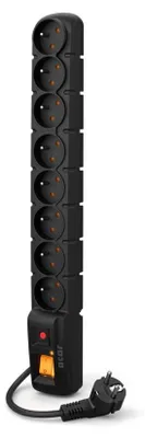 Image de Surge Protector ACAR S8 3M Black