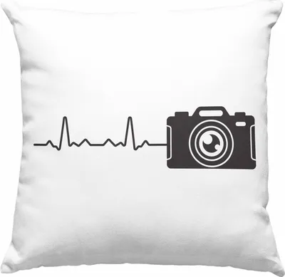 Produktbild von Trendation - Fotograf Deko-Kissen mit Füllung 40x40 Zubehör Fotografie Geschenk Fotografieren  Deko-Kissen mit Füllung 40x40 Geschenkideen Lustiger Spruch (Blau)