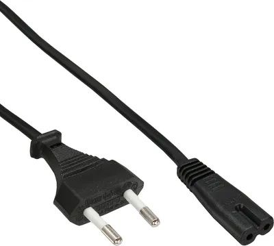 Obrázek produktu pro InLine 16654I, 1,8 m, CEE7/16, C7 rozdvojovač, H03VVH2-F, 250 V