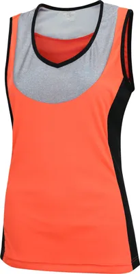 Produktbild von Airtracks Damen Fahrradtrikot Ärmellos Comfort Line - L - Rot