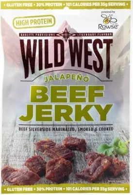 Produktbild von Wild West Beef Jerky Jalapeno 60g