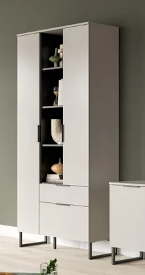 Produktbild von Stauraumelement Schrank Noida | Kaschmir / schwarz