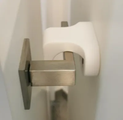 Produktbild von Türhalter, Türstopper und Wandschutz, weiß