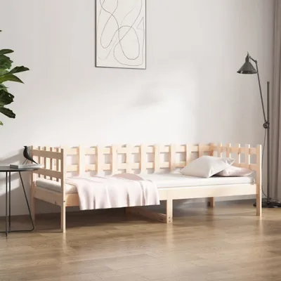 Produktbild von 2024 Moderne Klassische Betten Tagesbett 90x200 cm Massivholz Kiefer 906410